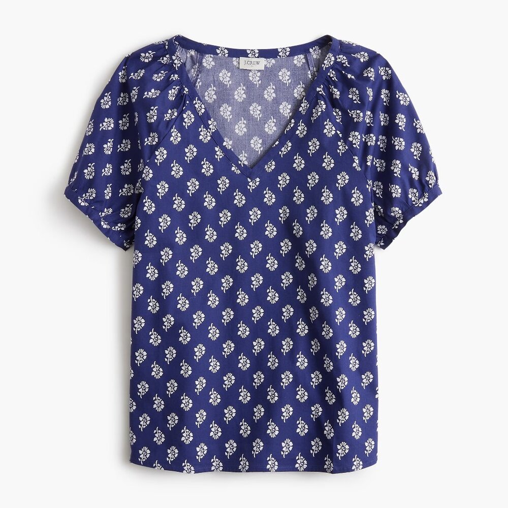 J. Crew Cotton Poplin Top - M - NWT